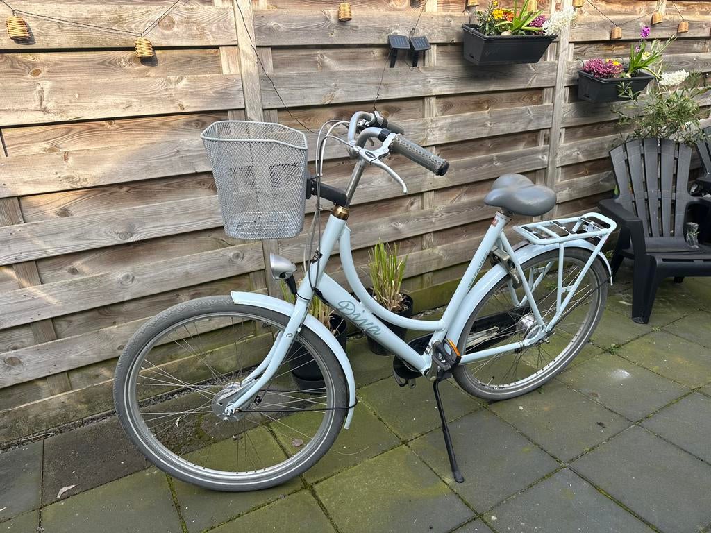 Batavus Diva damesfiets, Ophalen, Gebruikt, Batavus, 56 cm of meer