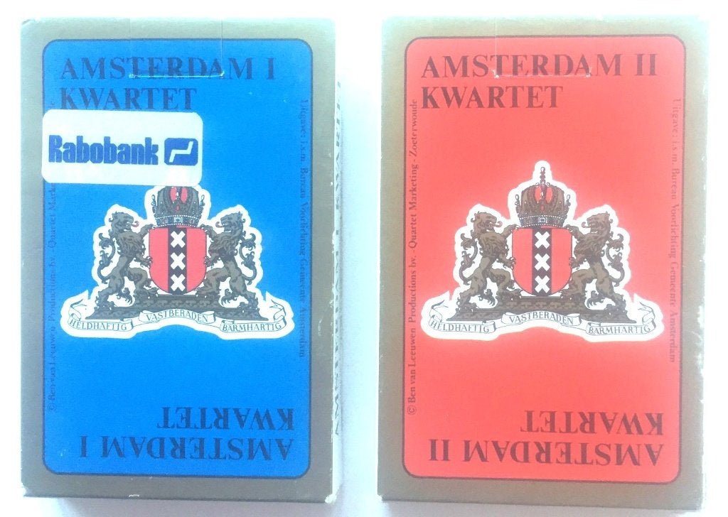 AMSTERDAM I en II kwartetten - z.g.a.n., Ophalen of Verzenden, Zo goed als nieuw, Kwartet(ten)