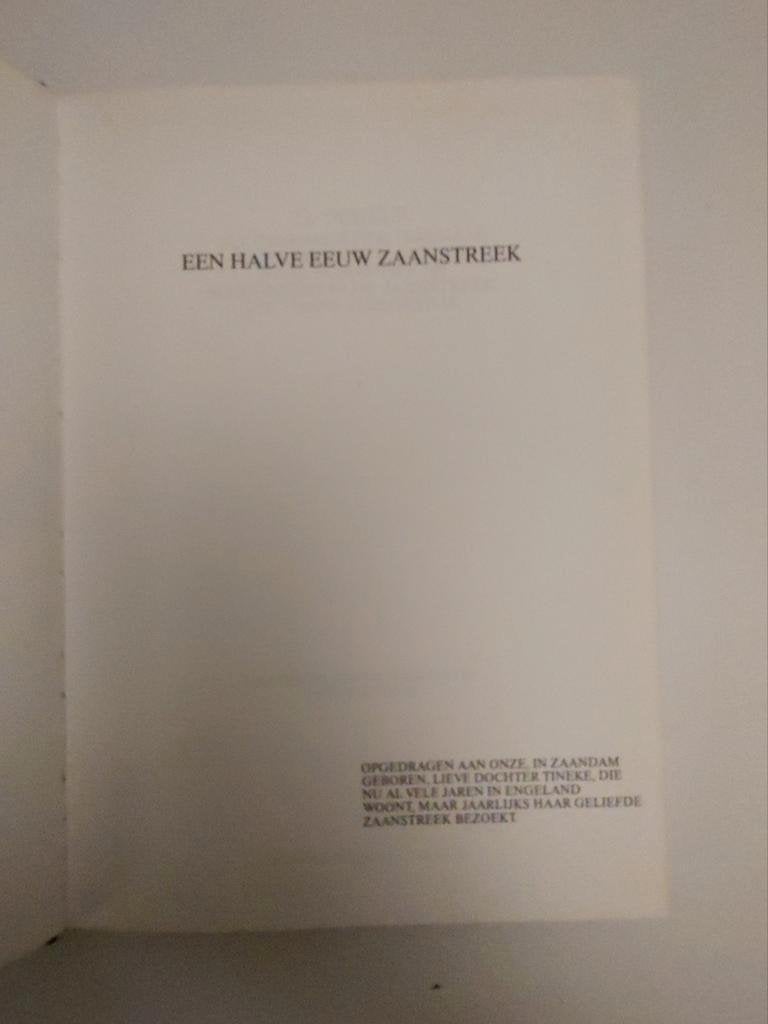 Een halve eeuw Zaanstreek 1933 1983 / G. Dekker tekeningen, 20e eeuw of later, G. Dekker, Ophalen of Verzenden, Zo goed als nieuw