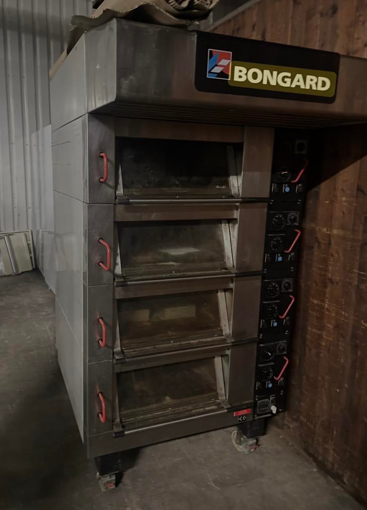 Bongard vloeroven etageoven ELEKTRISCH, Ophalen of Verzenden, Gebruikt, Ovens, Magnetrons en Steamers