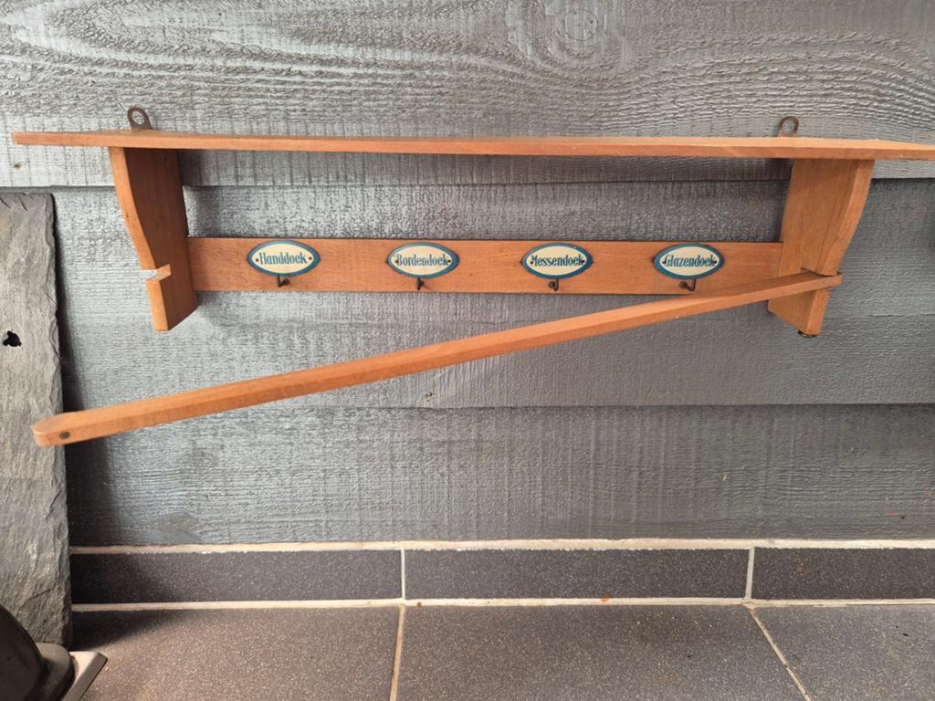 Vintage handdoekrekje, Verzamelen, Retro, Ophalen of Verzenden, Huis en Inrichting