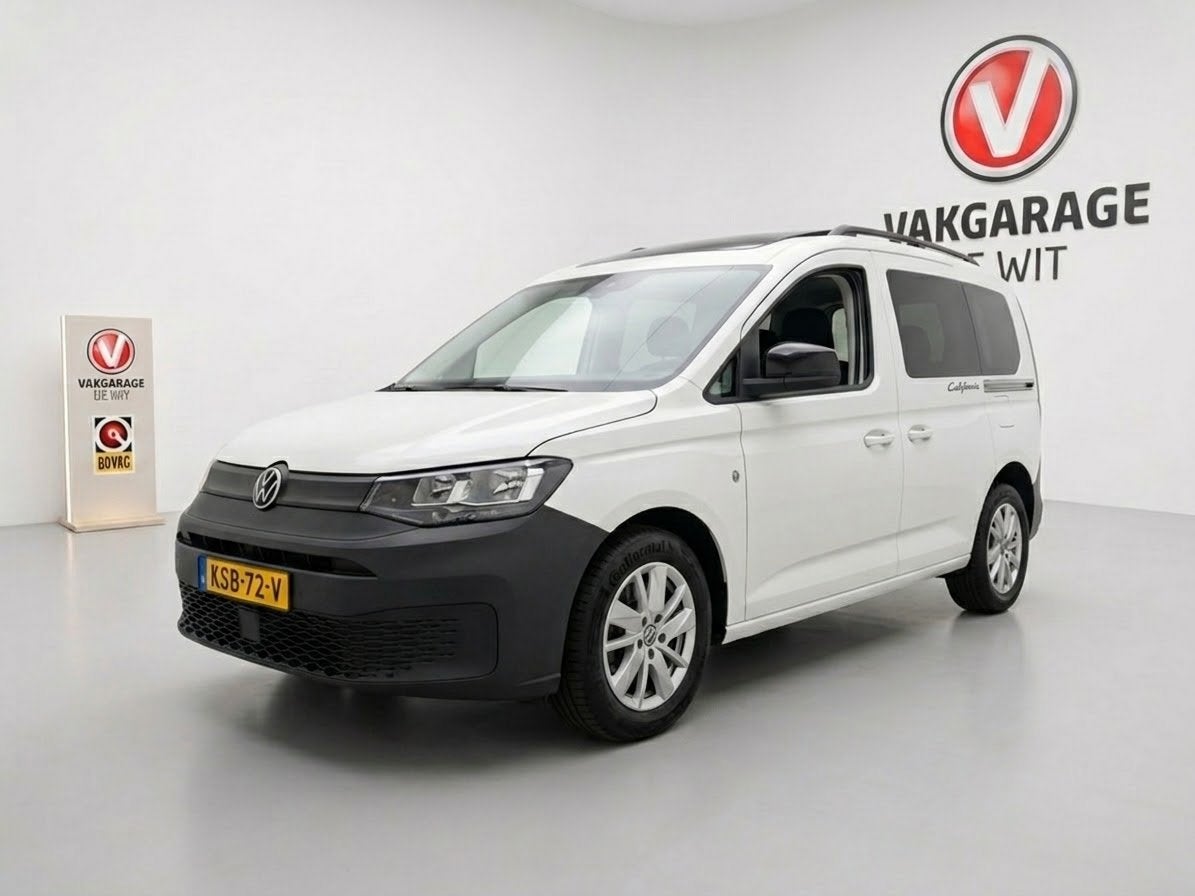 Volkswagen CADDY California 1.5 TSI 5p Tiny Camper, Caravans en Kamperen, Buscamper of Camperbus, Volkswagen, Bedrijf, Handgeschakeld