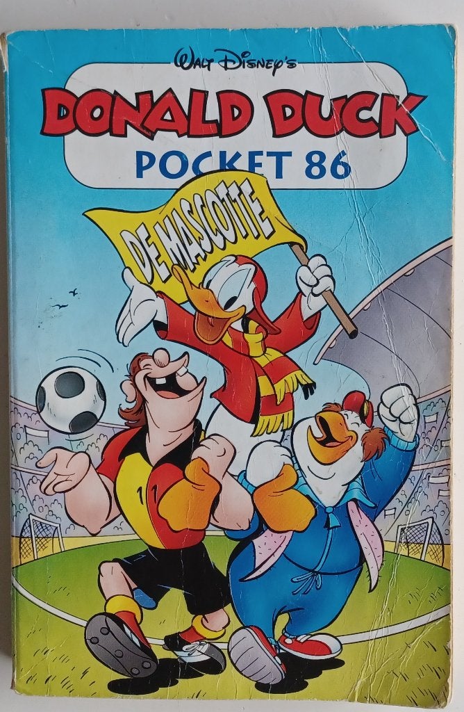 donald duck pocket 86 de mascotte, Gelezen, Eén stripboek, Ophalen of Verzenden, Disney