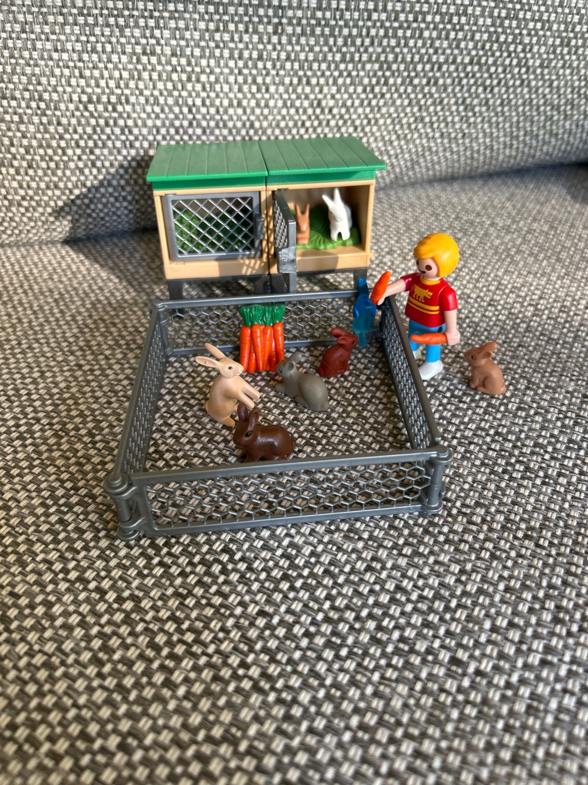 Playmobil Country Konijnenhok met ren - Set 71576, Complete set, Overige typen, Ophalen of Verzenden, Zo goed als nieuw
