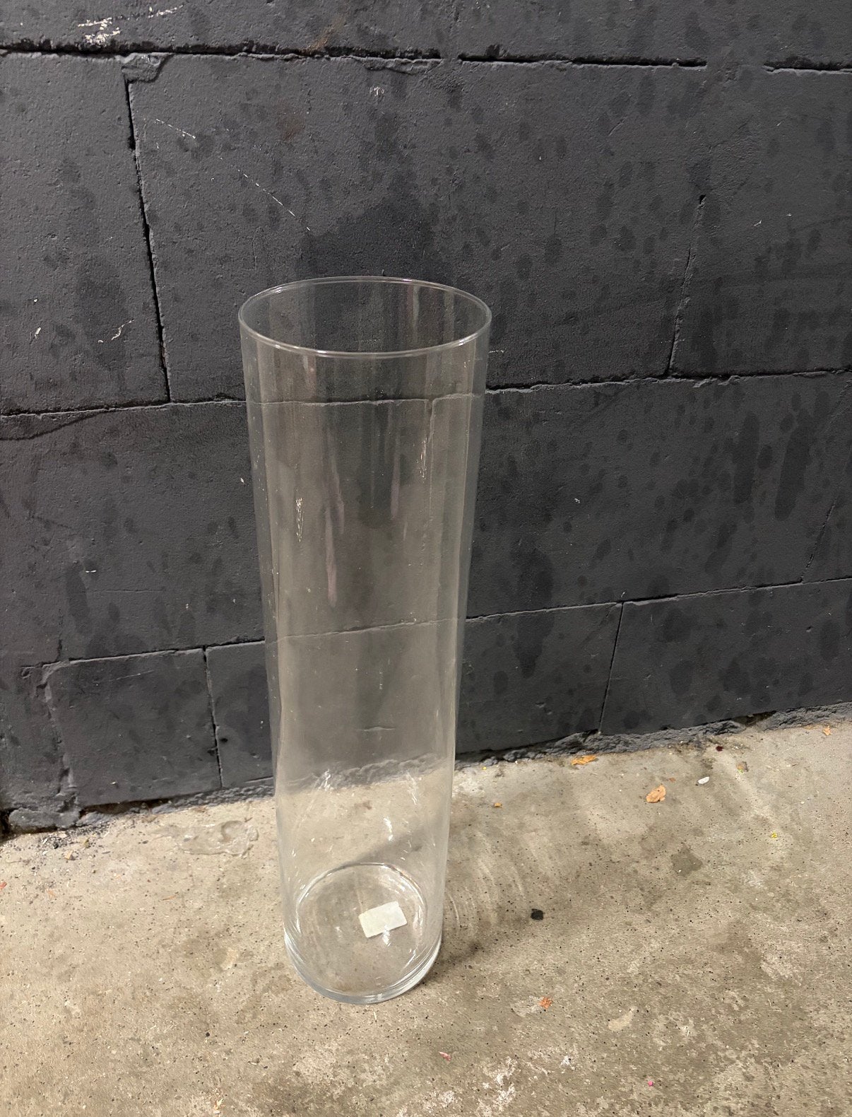 Grote Glazen Cilindervaas – Nieuw, Ophalen, Overige kleuren, Nieuw, Glas