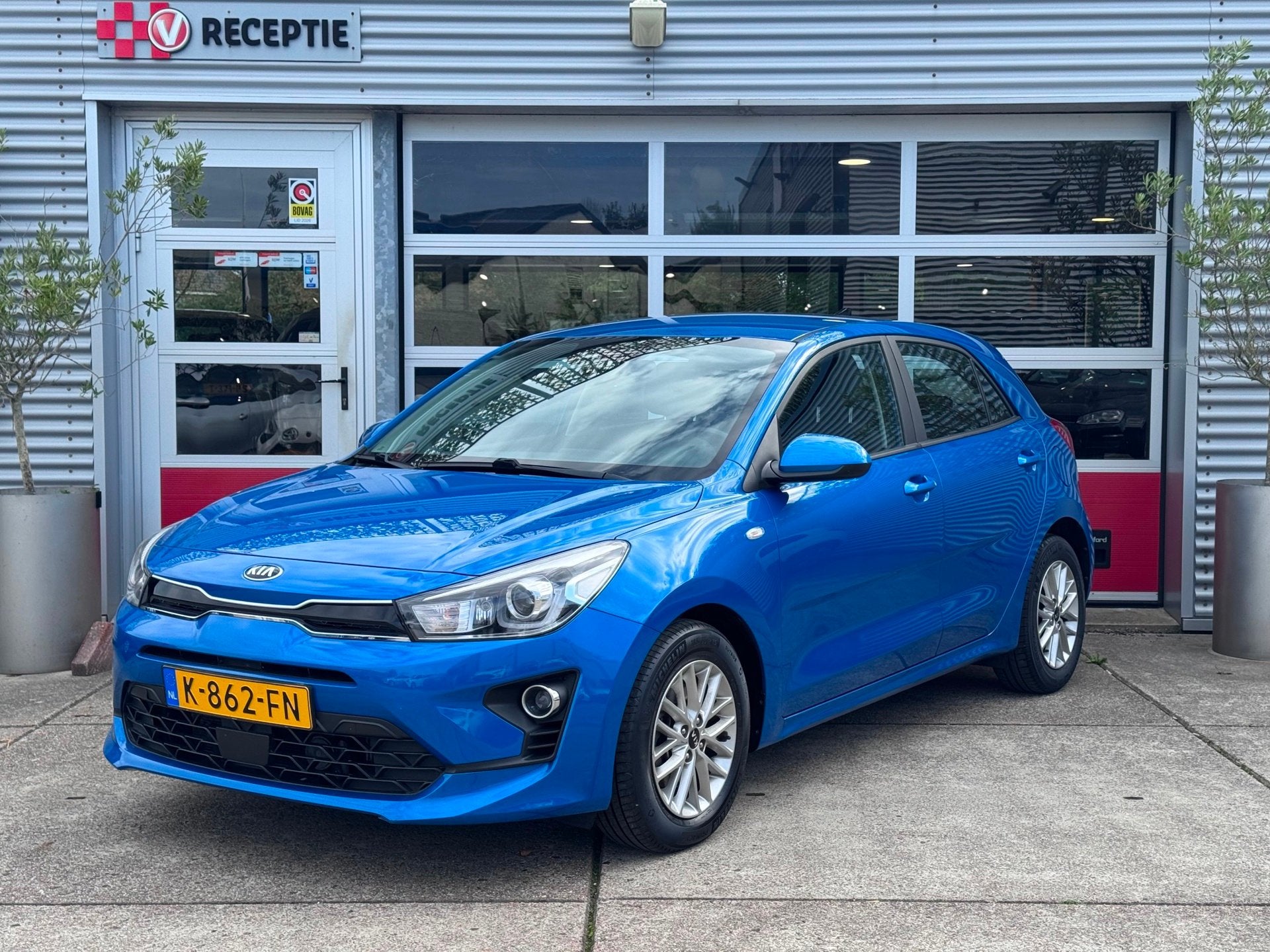 Kia Rio 1.0 T-GDi MHEV DynamicLine / Navi / A.Cam / Carplay, Auto's, Voorwielaandrijving, 450 kg, Gebruikt, Euro 6