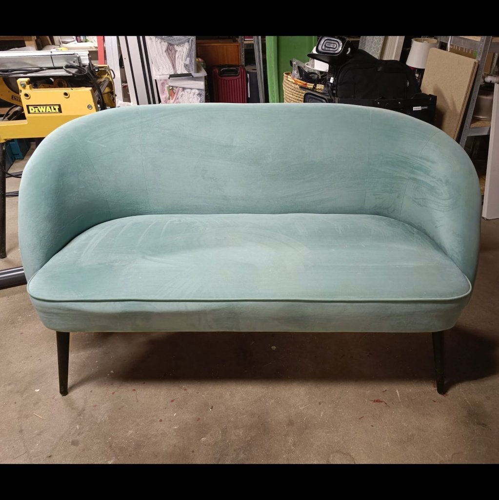 Romee - Stof - Licht blauw, Ophalen, Minder dan 75 cm, 150 tot 200 cm, Tweepersoons