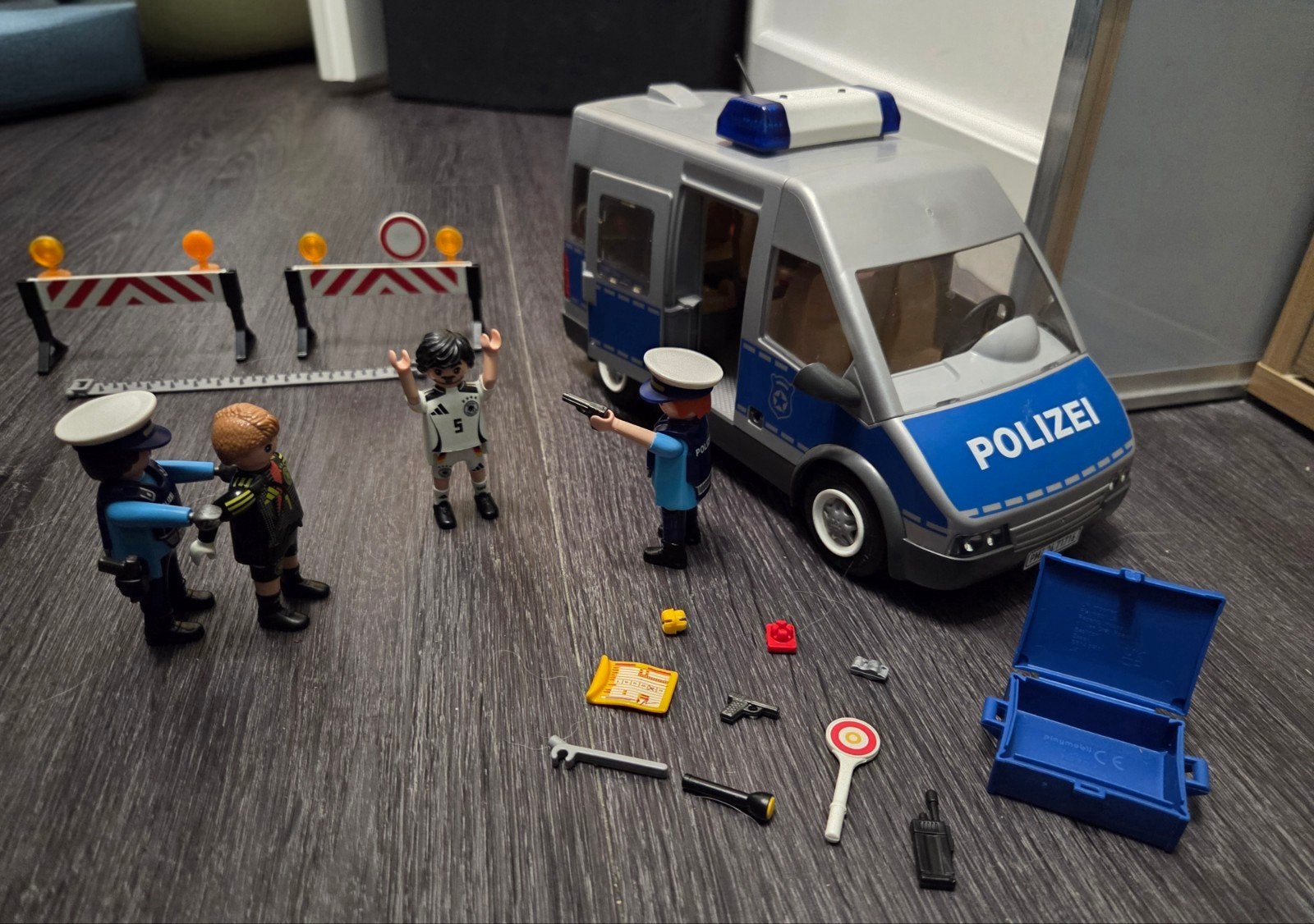playmobil politie set, Kinderen en Baby's, Speelgoed | Playmobil, Ophalen, Zo goed als nieuw, Complete set