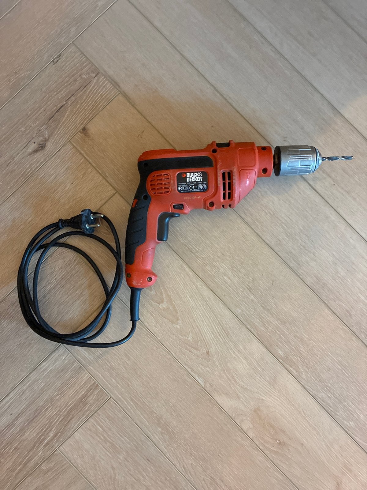 Black & Decker Boormachine - Gebruikt maar in goede staat, Gebruikt, Klopboormechanisme, 400 tot 600 watt, Ophalen