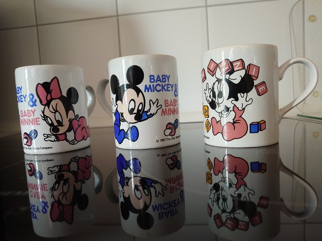 3 disney mokken, Huis en Inrichting, Verzenden, Nieuw, Overige stijlen, Kop(pen) en/of Schotel(s)