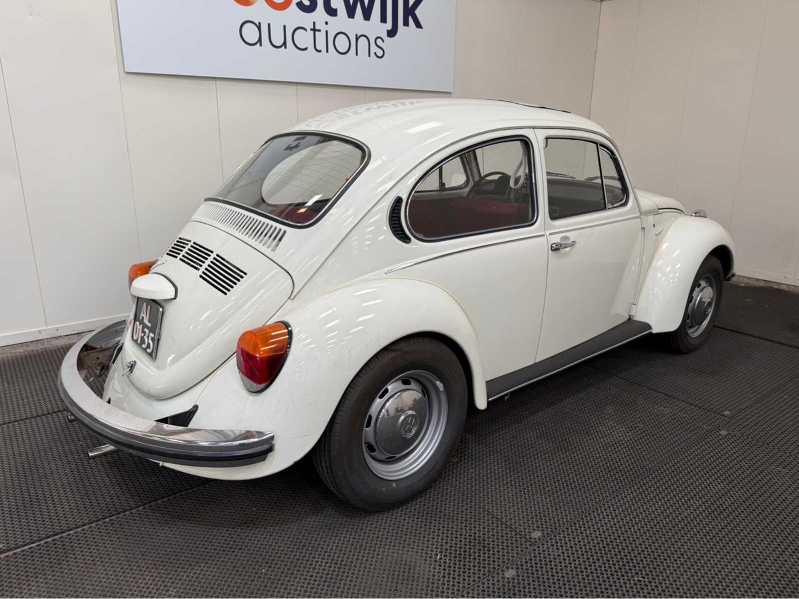 Volkswagen - Kever - 1300 - Oldtimer - 1972, Volkswagen, Wit, Bedrijf, Sedan