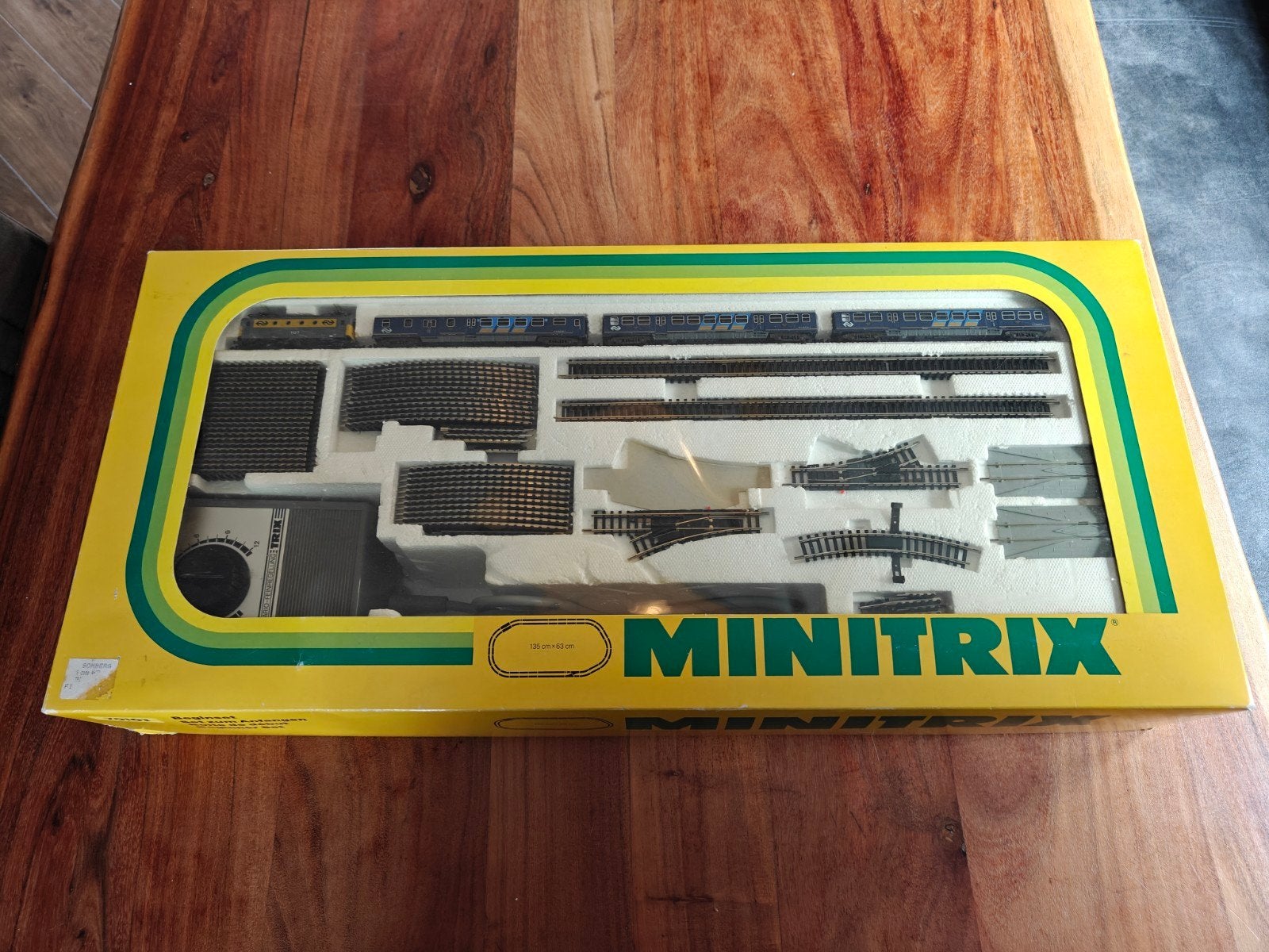 Minitrix startset N 70103 Analoog NS 1127 plan E rijtuigen, Treinset, Gelijkstroom, Trix, Analoog