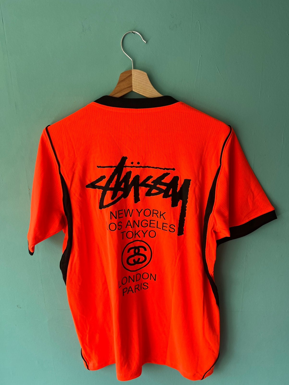 Nederlands elftal thuisshirt WK 2026 Stüssy  Maat M, Maat 48/50 (M), Nieuw, Oranje, Ophalen of Verzenden