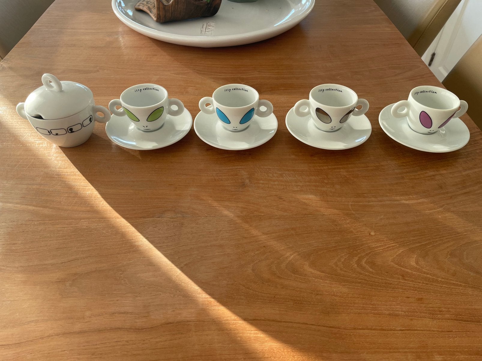 illy collectabes illy aliens  4 kopjes 2001David Byrne, Nieuw, Ophalen of Verzenden, Overige stijlen, Illy