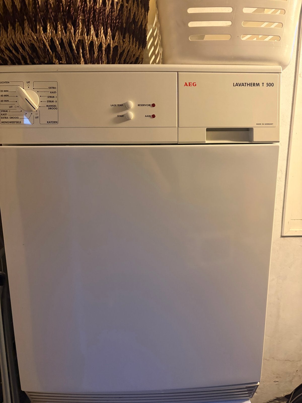 AEG Lavatherm T 500 Wasdroger - Van Opa, Ophalen, Gebruikt, Voorlader, Condens