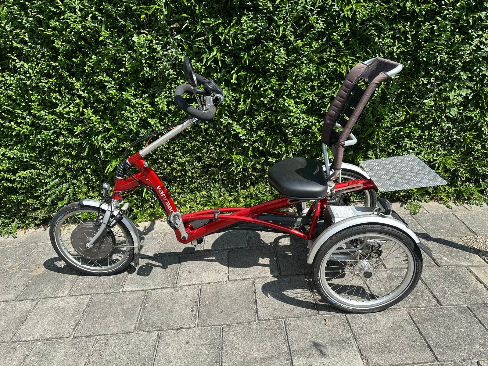 Van Raam easy rider driewieler, elektrische ondersteuning, Fietsen en Brommers, Fietsen | Driewielfietsen, Ophalen, Gebruikt, Velgrem