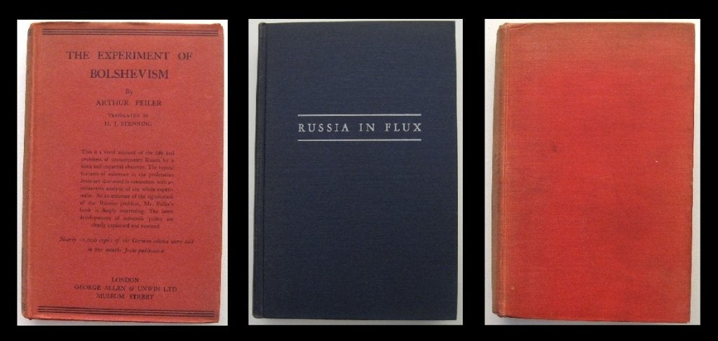 [Rusland USSR] 3 boeken 1930-1948 Rusland in de jaren 30-40, Antiek en Kunst, Antiek | Boeken en Bijbels, Ophalen of Verzenden