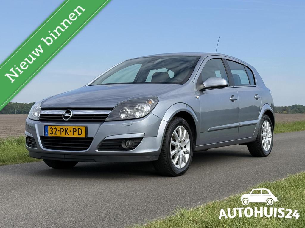 Opel Astra 1.6 Cosmo CLIMA CRUISE LMV APK-02-2027, Auto's, Voorwielaandrijving, 15 km/l, Zwart, 4 cilinders