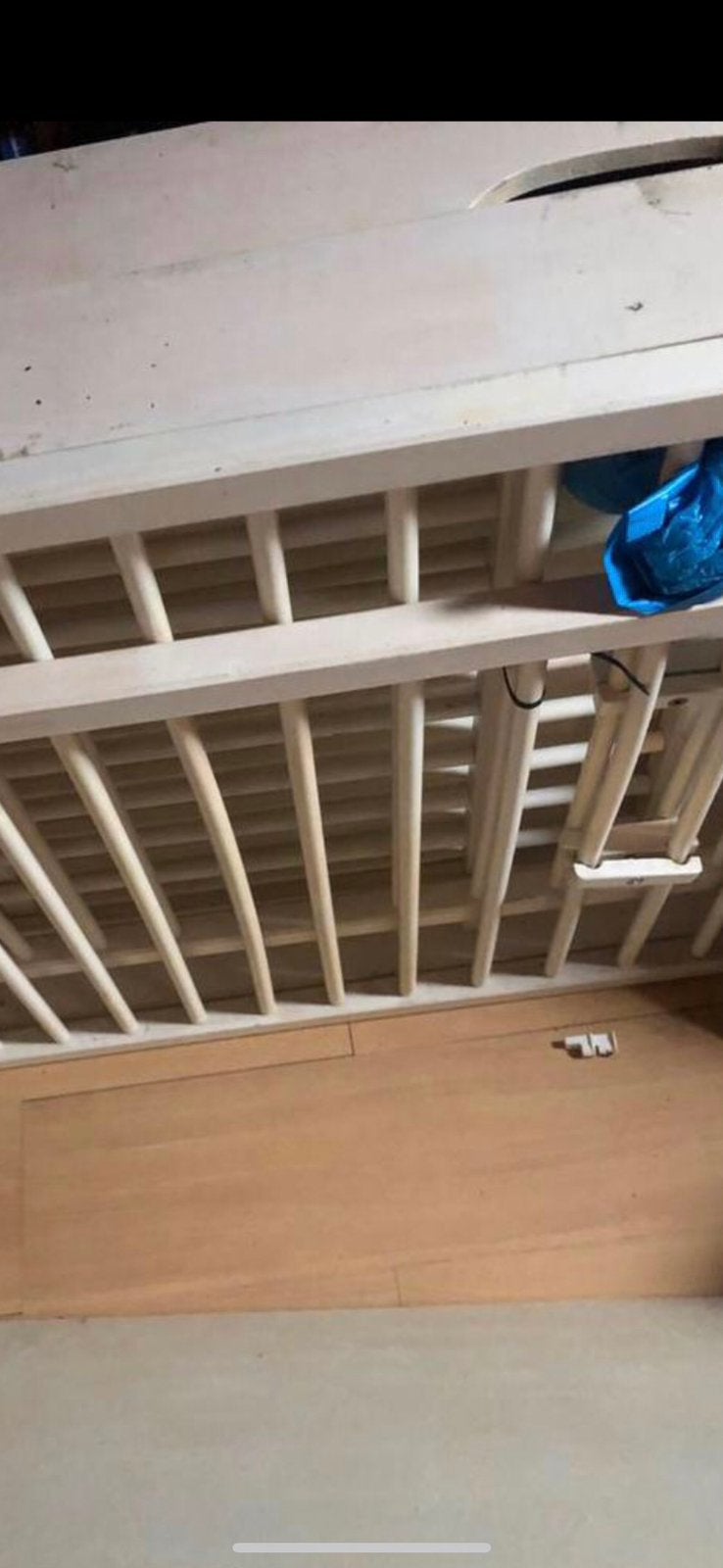 Box wit, Eenpersoons, Ophalen of Verzenden, Zo goed als nieuw, 90 cm