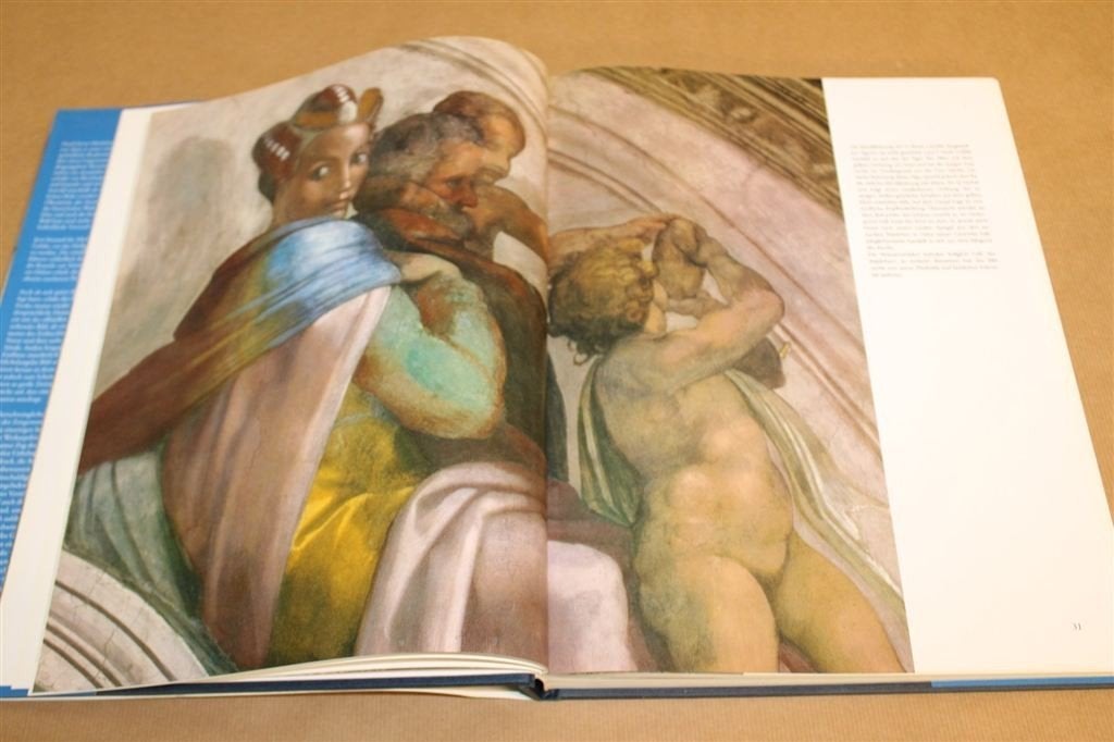 Die Sixtinische Kapelle — Michelangelo Groot Kunstboek, Ophalen of Verzenden, Gelezen
