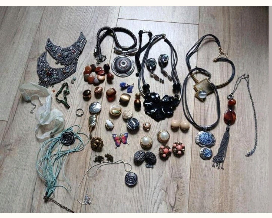 Vintage sloop sieraden, Sieraden, Tassen en Uiterlijk, Kettingen, Ophalen of Verzenden, Overige materialen