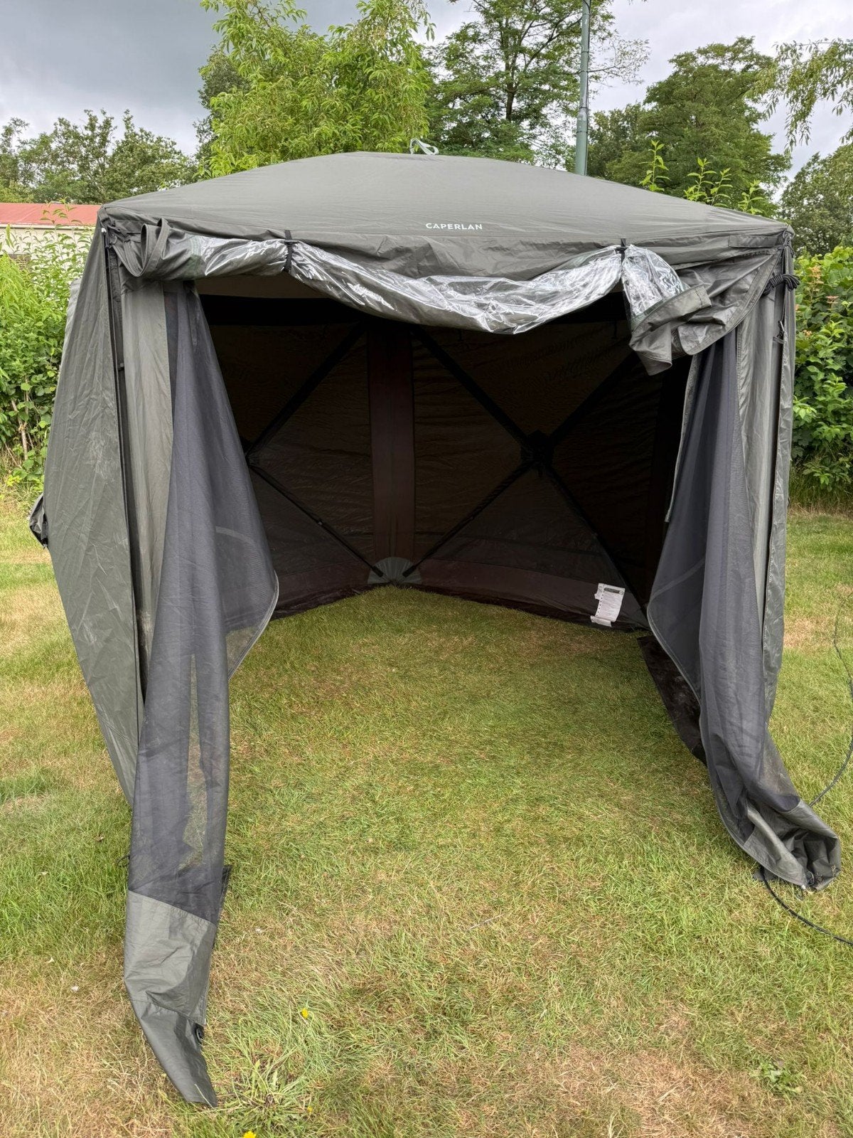 Caperlan Social Bivvy XXL Karpertent - Zeer Goede Staat, Ophalen, Zo goed als nieuw
