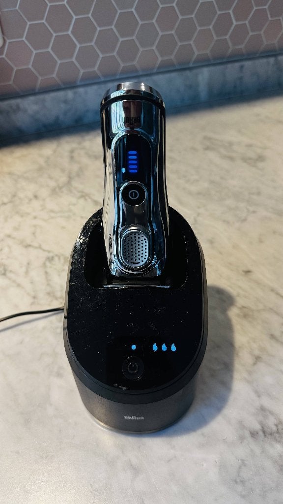 Braun Series 9 (9297cc) - Scheerapparaat, Ophalen of Verzenden, Gebruikt, Scheren en Epileren