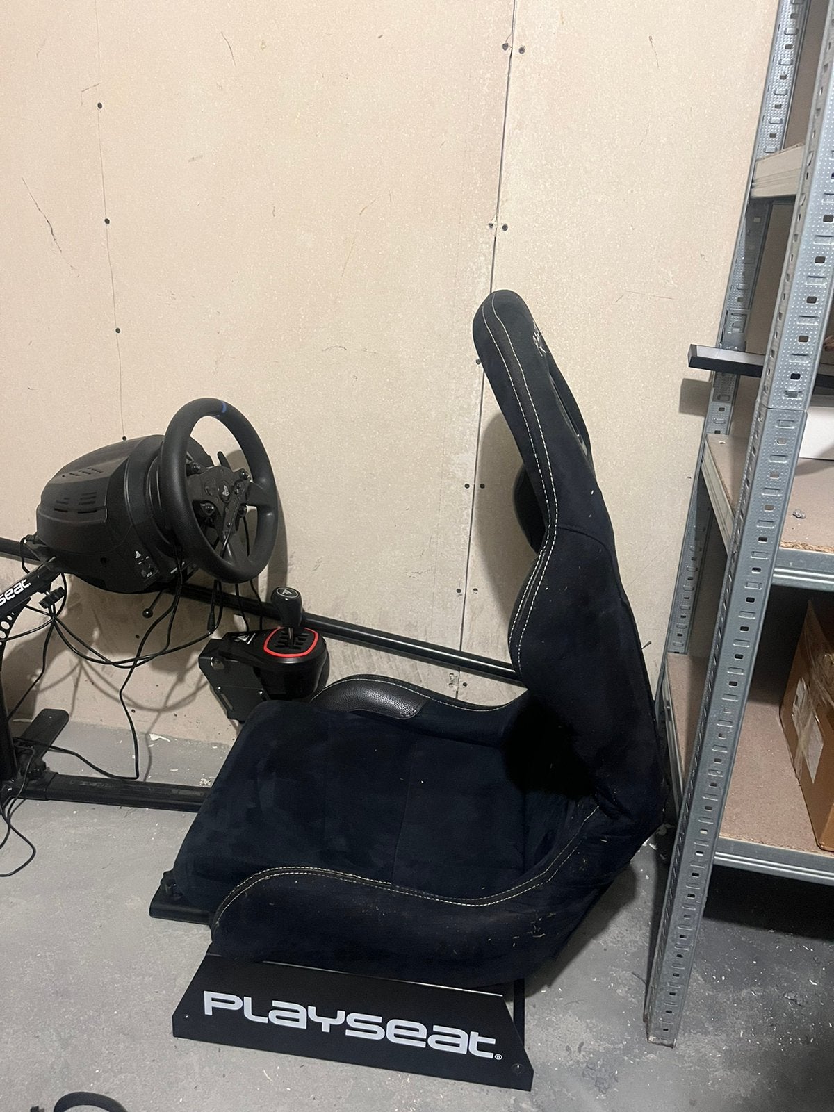 Playseat Thrustmaster T150 TH8S shifter PS4/5, Spelcomputers en Games, Ophalen, Zo goed als nieuw