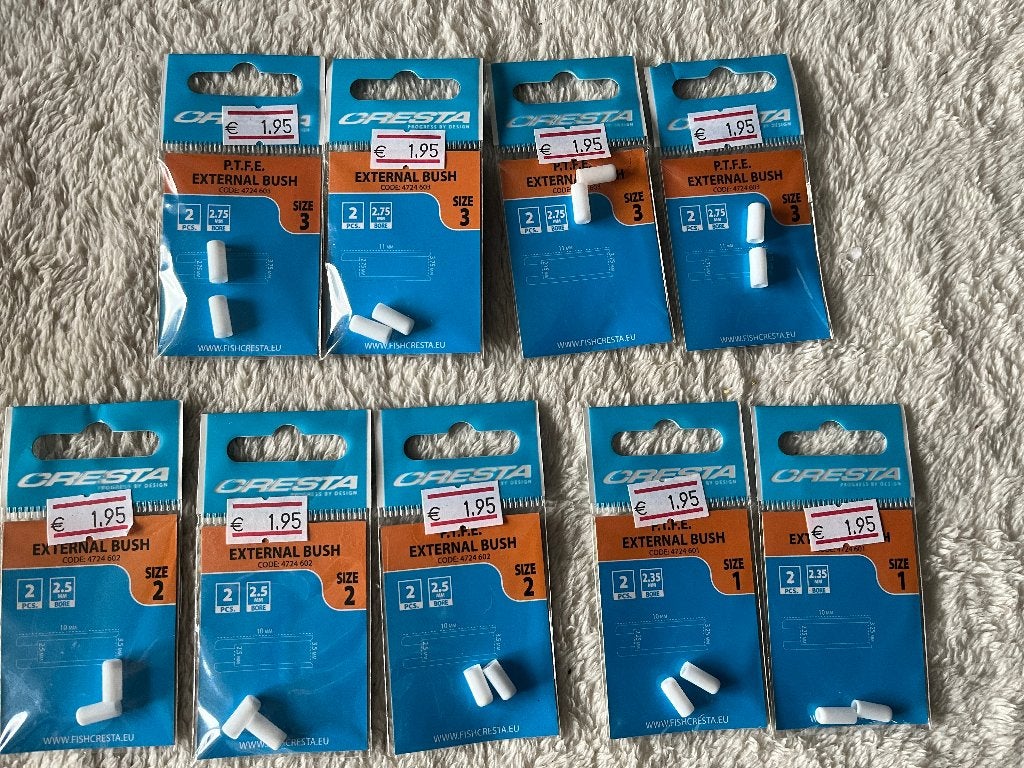 adv 57 / NIEUW mixset 9 pakjes bushjes CRESTA, Ophalen of Verzenden, Nieuw, Overige typen