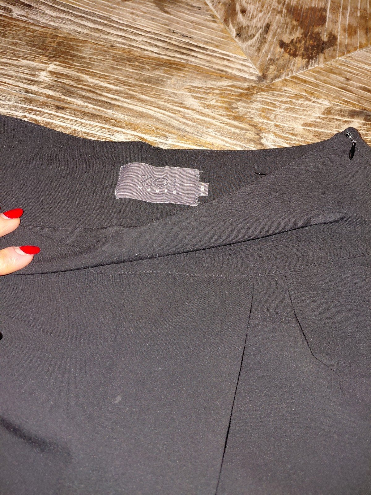 Driekwart pantalon broek , mt S, Zwart, Ophalen of Verzenden, Zo goed als nieuw, Driekwart