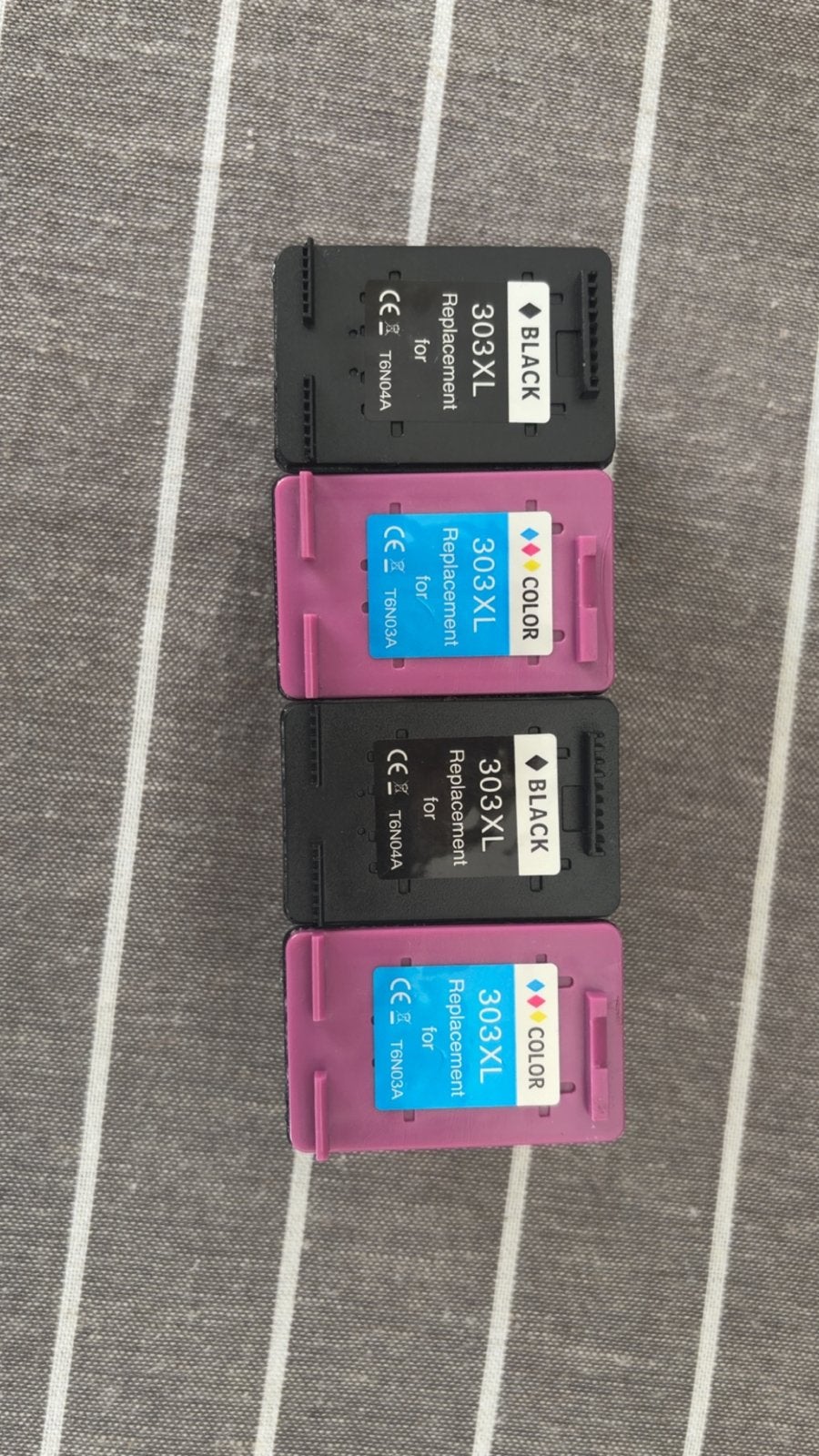 4x 303XL Cartridges Nieuw - Zwart & Kleur, Ophalen of Verzenden, Nieuw, Cartridge