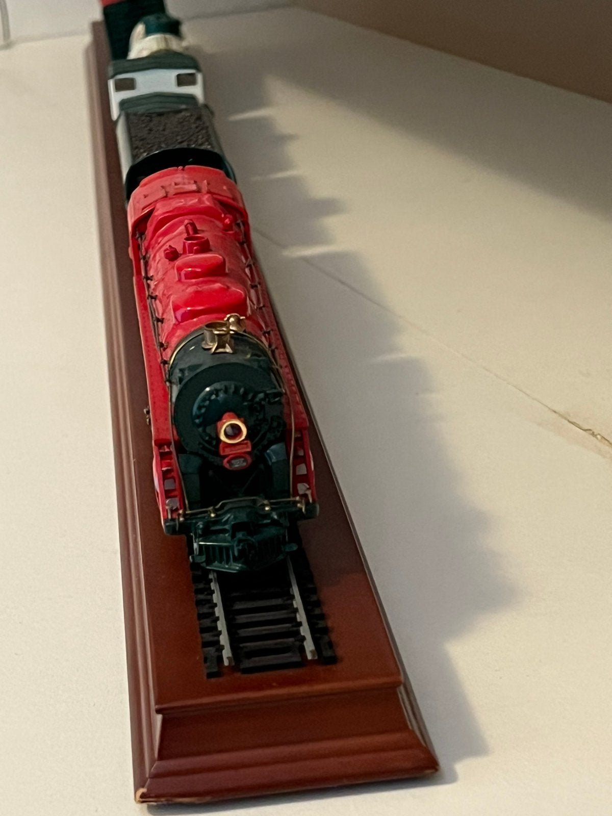 Franklin Mint - North Pole Limited Locomotief met gevolg., Ophalen of Verzenden, Zo goed als nieuw, Gelijkstroom, Overige merken