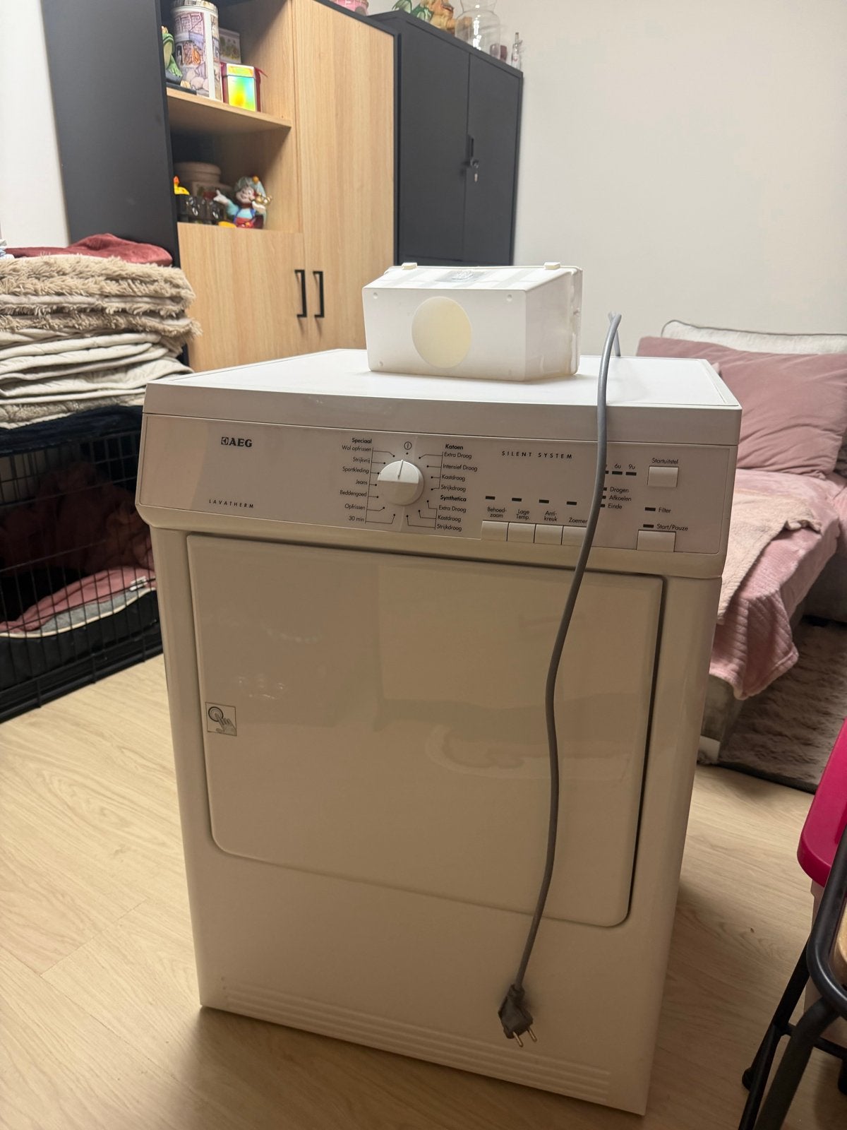 7kg AEG Lavatherm Luchtafvoer Wasdroger - Silent System, Witgoed en Apparatuur, Wasdrogers, Ophalen, 6 tot 8 kg, Gebruikt, Luchtafvoer