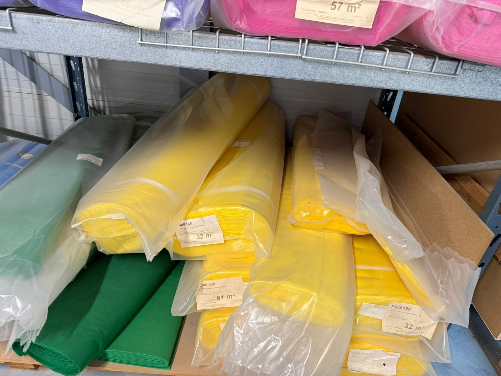 Rollen siervilt P in diverse kleuren., Ophalen of Verzenden, Nieuw, Los Vilt