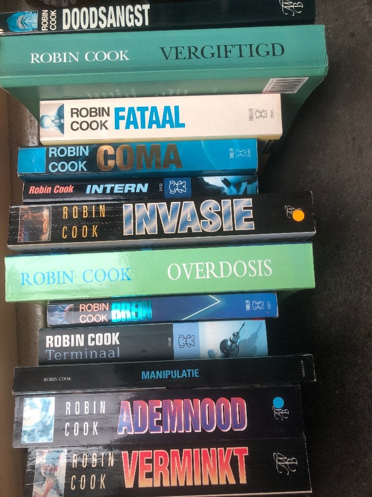 Boeken - Robin Cook, Ophalen, Gelezen, Robin Cook, Nederland