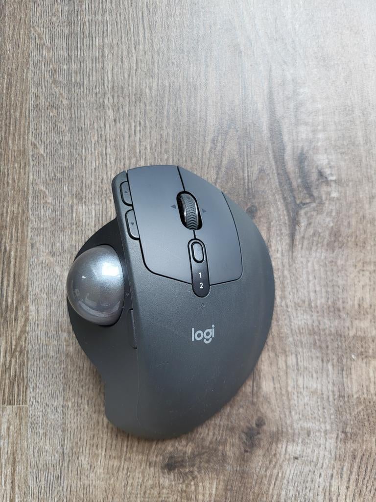 Logitech MX Ergo draadloze trackball muis, Computers en Software, Muizen, Muis, Ergonomisch, Logitech, Ophalen of Verzenden
