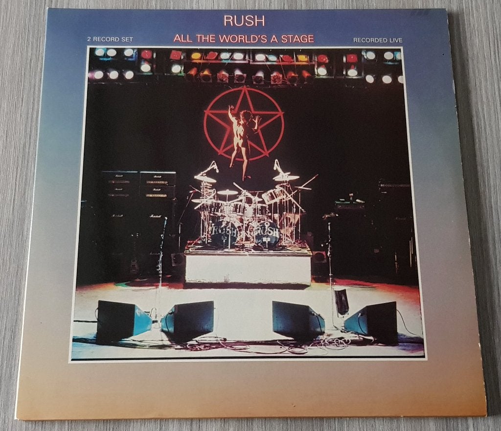 LP Rush - All The World's A Stage [Orig.Press.2 Lp's], Ophalen of Verzenden, Zo goed als nieuw