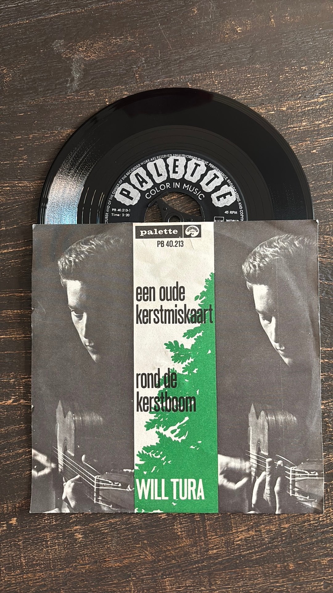 Will Tura - Een oude kerstmiskaart, Ophalen of Verzenden, Zo goed als nieuw, Nederlandstalig