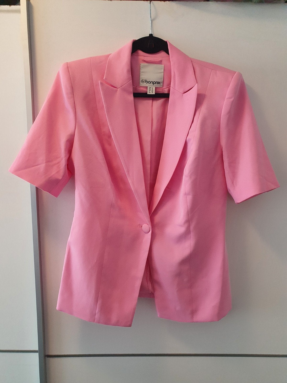 Nieuw! heel mooi roze getailleerd jasje van Bonprix maat 42!, Bonprix, Verzenden, Maat 42/44 (L), Nieuw