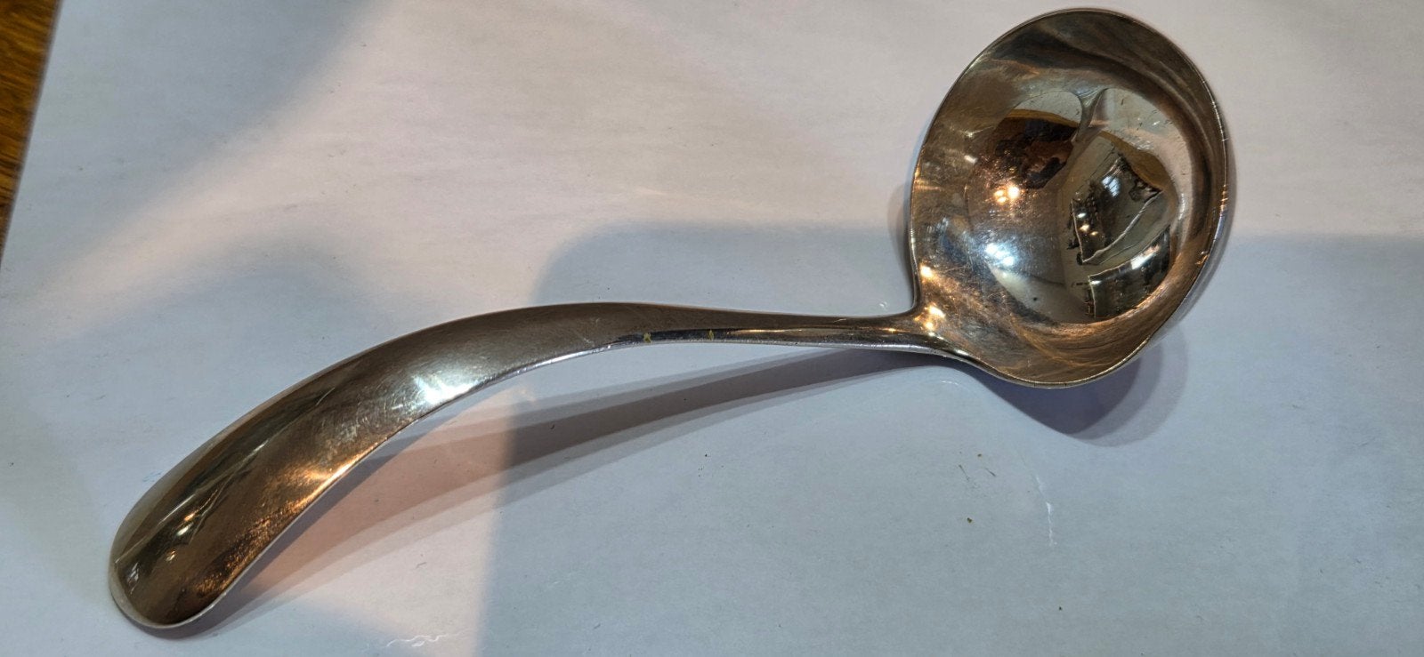 zilveren sauslepel, Ophalen of Verzenden, Zilver