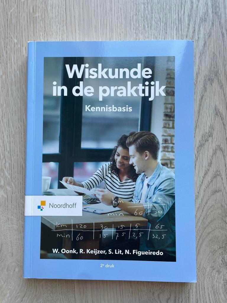 W. Oonk - Wiskunde in de praktijk- Kennisbasis, Ophalen of Verzenden, Nederlands, Overige niveaus, W. Oonk; R. Keijzer; N. Figueiredo; S. Lit