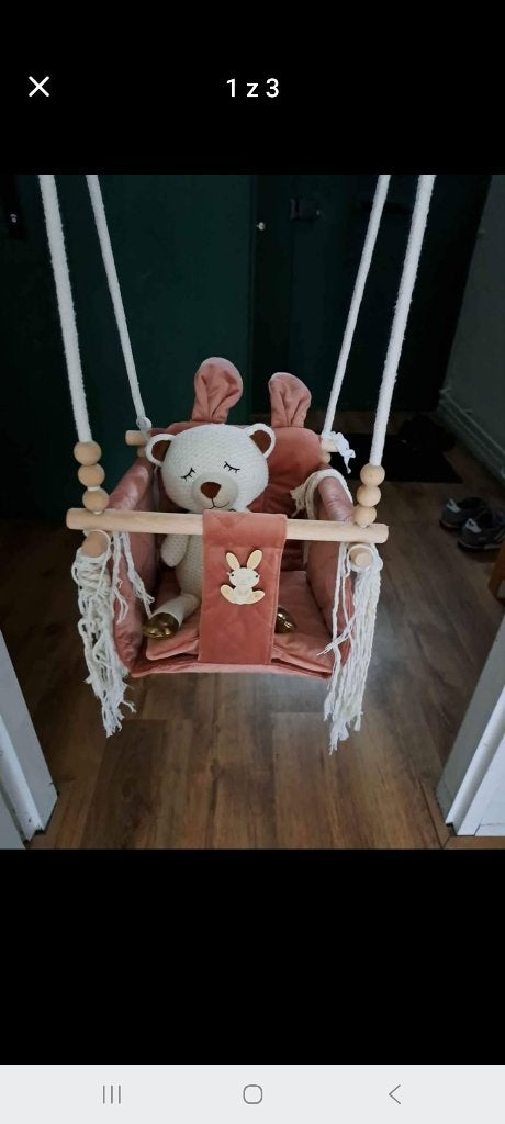 Schommel houten, Kinderen en Baby's, Ophalen of Verzenden, Zo goed als nieuw, Schommel