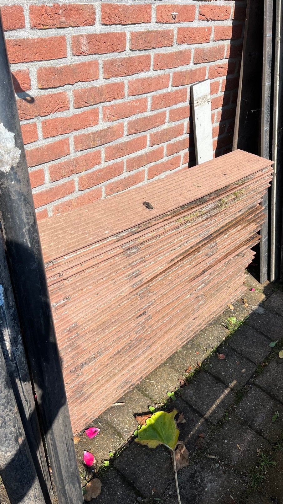Steigerplanken vlonderdelen composiet, Ophalen, Gebruikt, Composiet