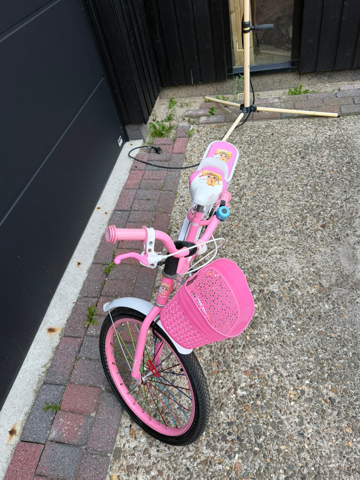 Meisje kinderfiets 20 inch, Ophalen, Gebruikt, 16 tot 20 inch