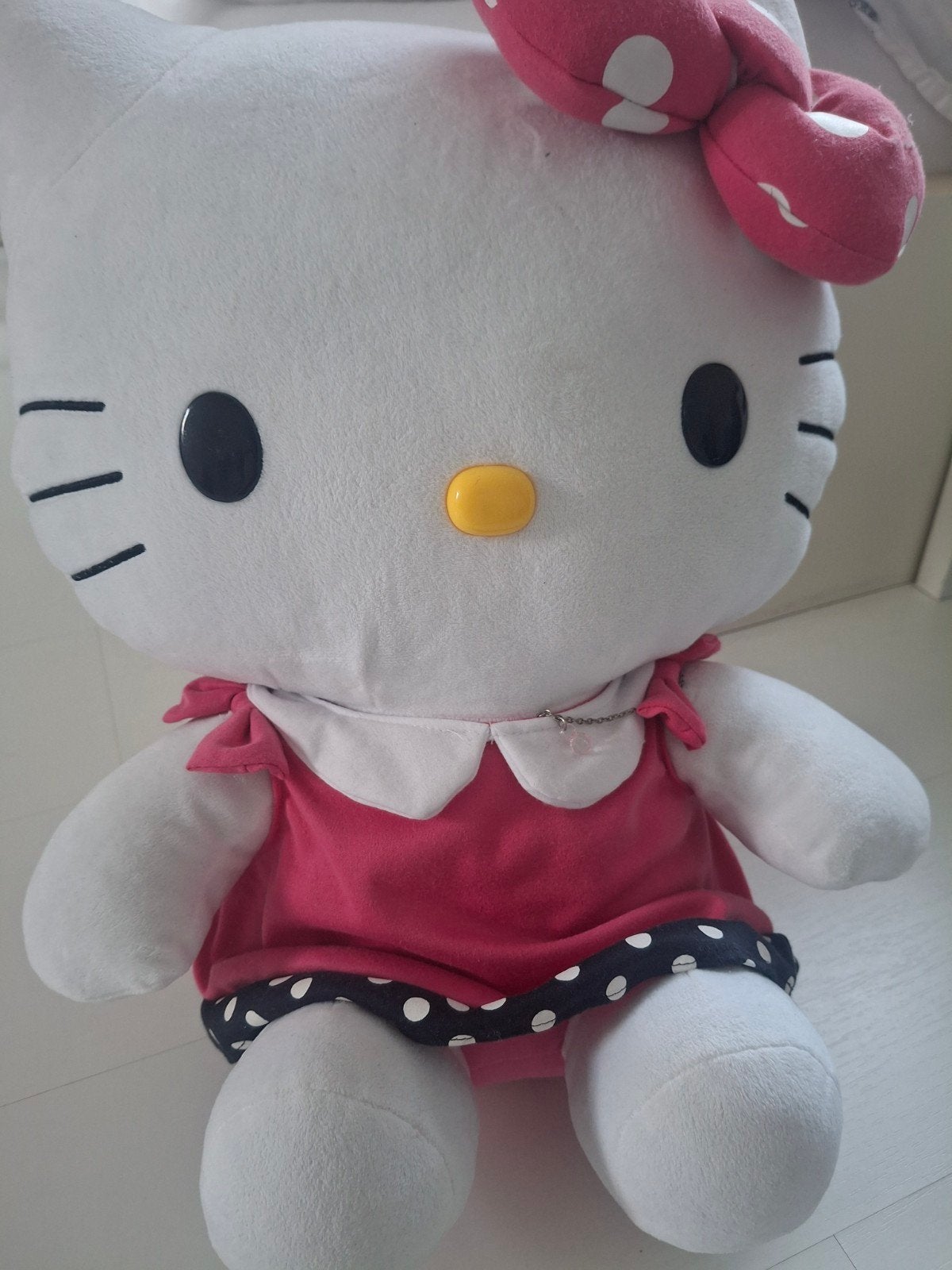 hello kitty knuffel groot, Kinderen en Baby's, Ophalen of Verzenden, Overige typen