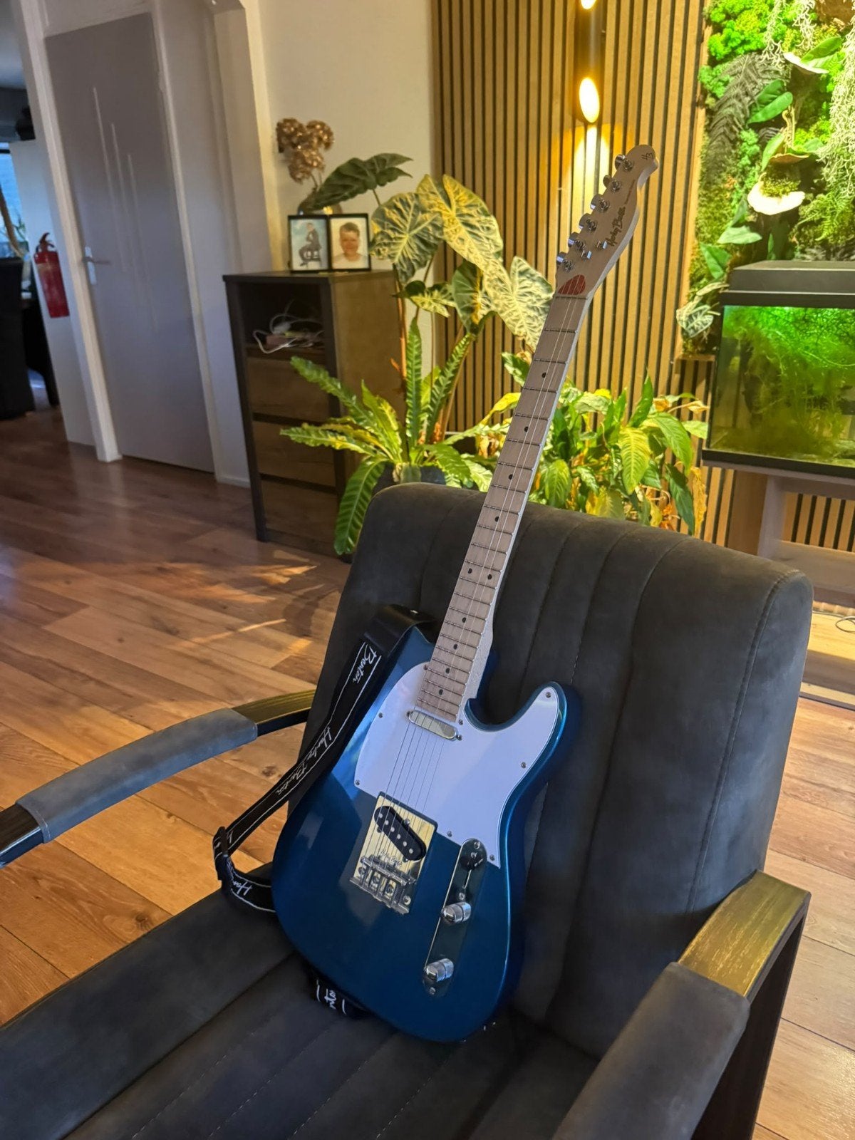 Harley Benton TE-52 NA Vintage Series Elektrische Gitaar, Muziek en Instrumenten, Ophalen, Zo goed als nieuw, Solid body, Overige merken