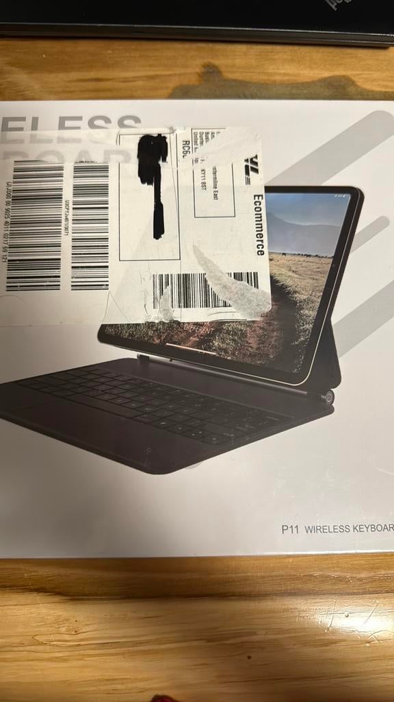 Draadloze keyboard case Ipad Air merk Wainyok NIEUW, Computers en Software, Tablet-hoezen, 11 inch, Nieuw, Ophalen of Verzenden