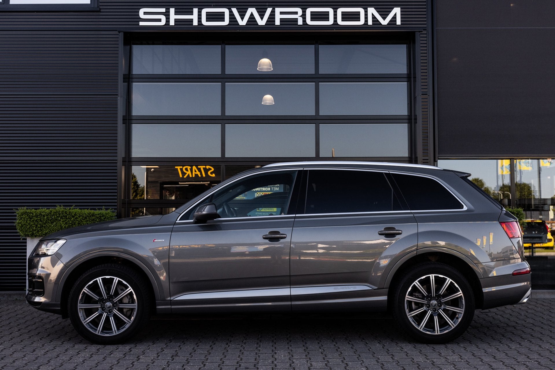 Audi Q7 3.0 TFSI quattro S 7p, Leder, Pano, Camera, Black Pa, Auto's, Audi, Lichtsensor, Gebruikt, Euro 6, 2995 cc
