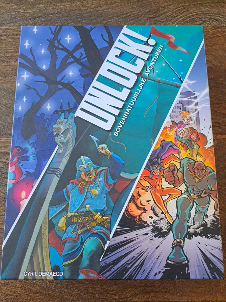 Unlock! Bovennatuurlijke Avonturen Bordspel, Een of twee spelers, Verzenden, Zo goed als nieuw, Space Cowboys