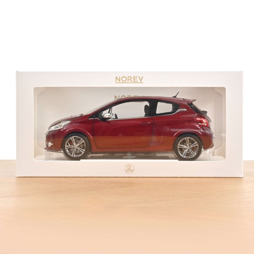 Peugeot 208 GTi '13 Rubis Rood schaal 1/18 NOREV Ref.184700, Verzenden, Nieuw, Auto, Norev